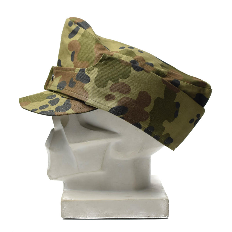 Prawdziwy rumuńska czapka armii armii m93 bdu hat camo liść wojskowy