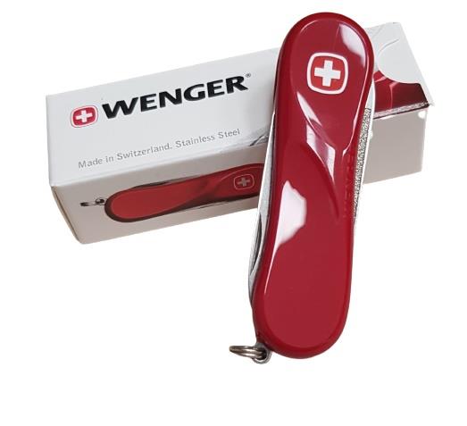 Wenger Evolution 80 Składany nóż kieszonkowy Szwajcar wykonany ze stali nierdzewnej NOWOŚĆ