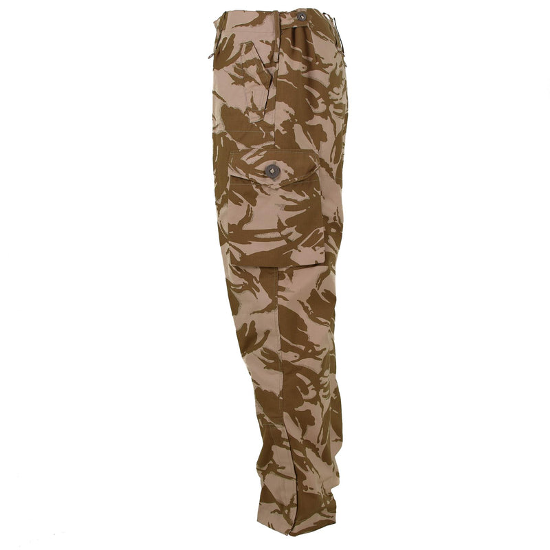 Oryginalne spodnie brytyjskie Pustynne oddziały pola DP Walka Windproof BDU Spodery