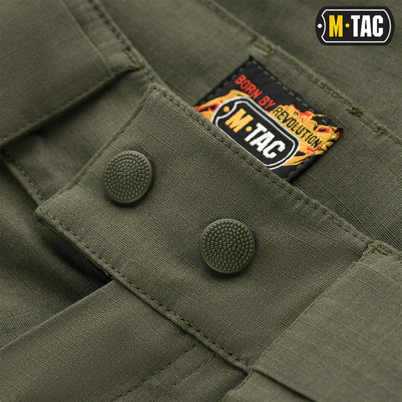 M-TAC Army Style Bermuda Shorts Combat Wojskowy Grade Elastyczne ripstop oliwka