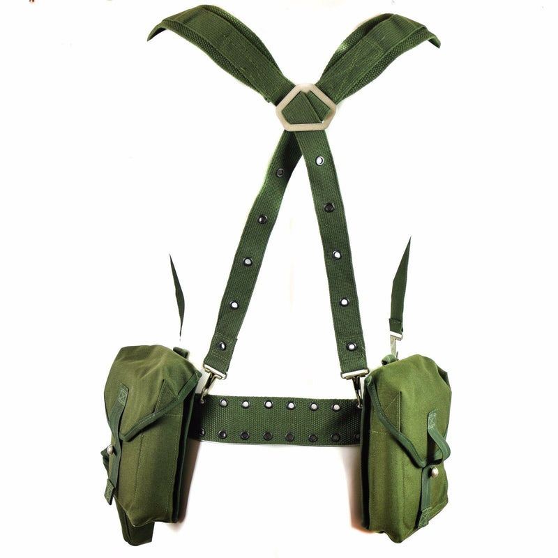 Oryginalne szwedzkie armia armii System 304 Składniki H-Strapy H-Straps