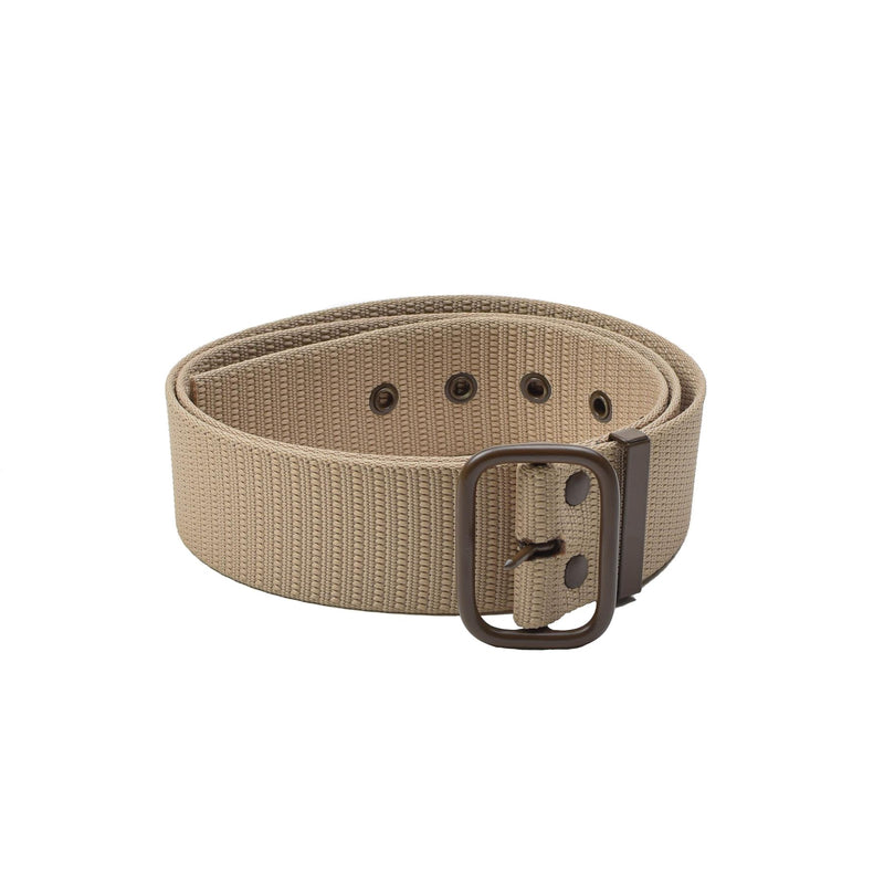 Oryginalne czeskie wojskowe spodnie taktyczne Pas Canvas Khaki Thorn Brown Blustle Nowa