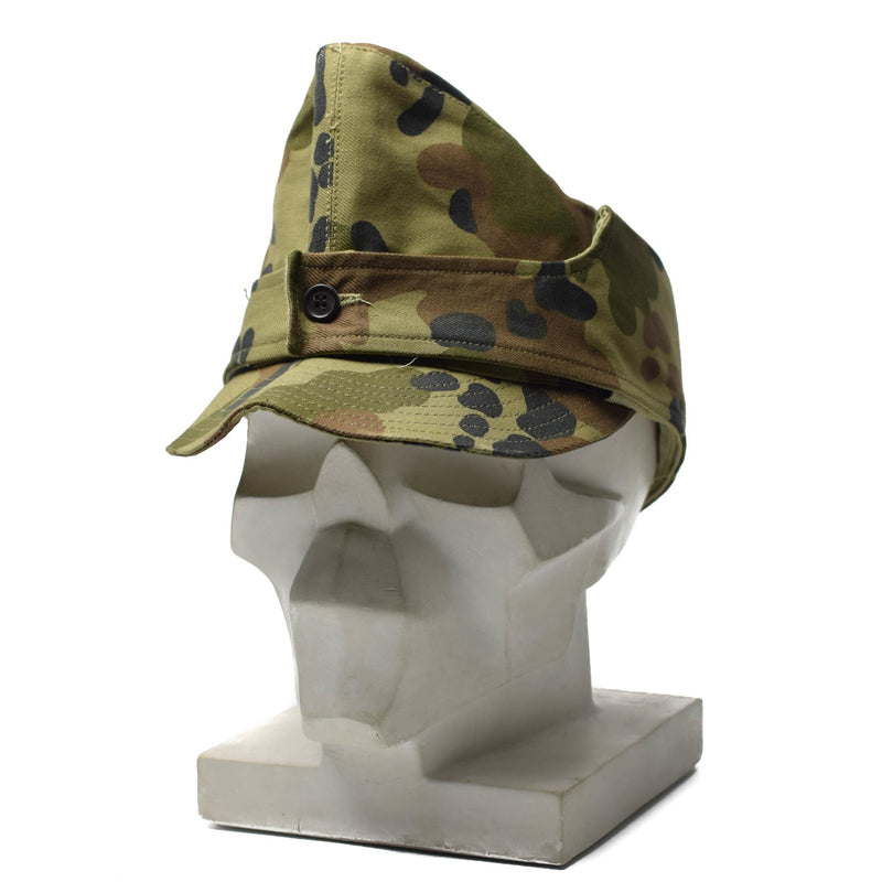 Prawdziwy rumuńska czapka armii armii m93 bdu hat camo liść wojskowy