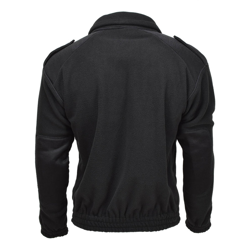 Mil-Tec armia w stylu armii polar pullover zimna kurtka sportowa sweter sportowy czarny