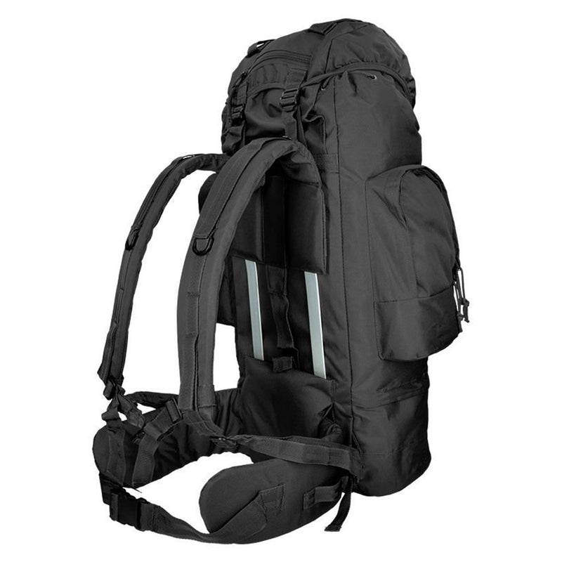 Mil-Tec Ranger Tactical Plecak Trekining Camping Trekking Daypack 75L Czarna torba