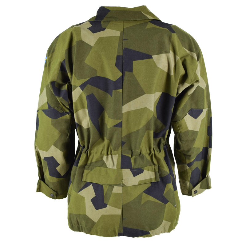 Oryginalna szwedzka armia ciężka M90 Splinter Camo Military Field Troops Nowe