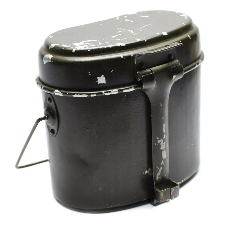 Prawdziwy zestaw do armii rumuńskiej. Aluminiowy wojskowy melonik