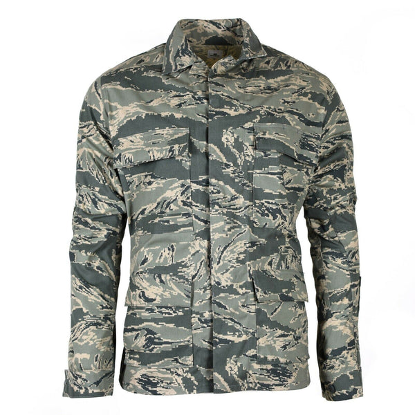Oryginalna amerykańska armia powietrzna AF Abu Abu Tiger Stripe Camo New