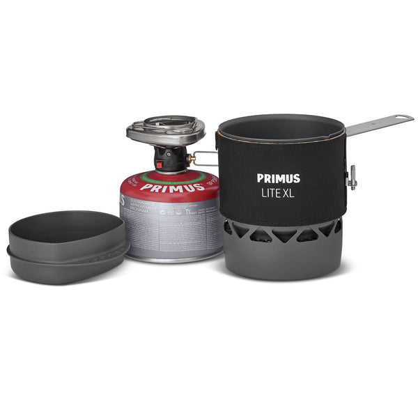 Primus Lite XL Gotowanie zestawu 1L Burner Burner Lekki kemping grzejnik pokarmowy