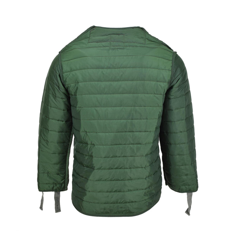 Oryginalna grecka wojskowa kurtka M65 Long Liner Green Greece Army SUPLPLUS