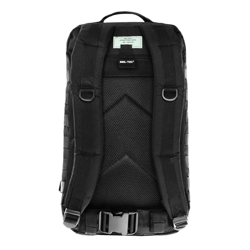 MIL-TEC Assault 36L Plecak Trekking Rucksack Turing Outdoor Daypack Black