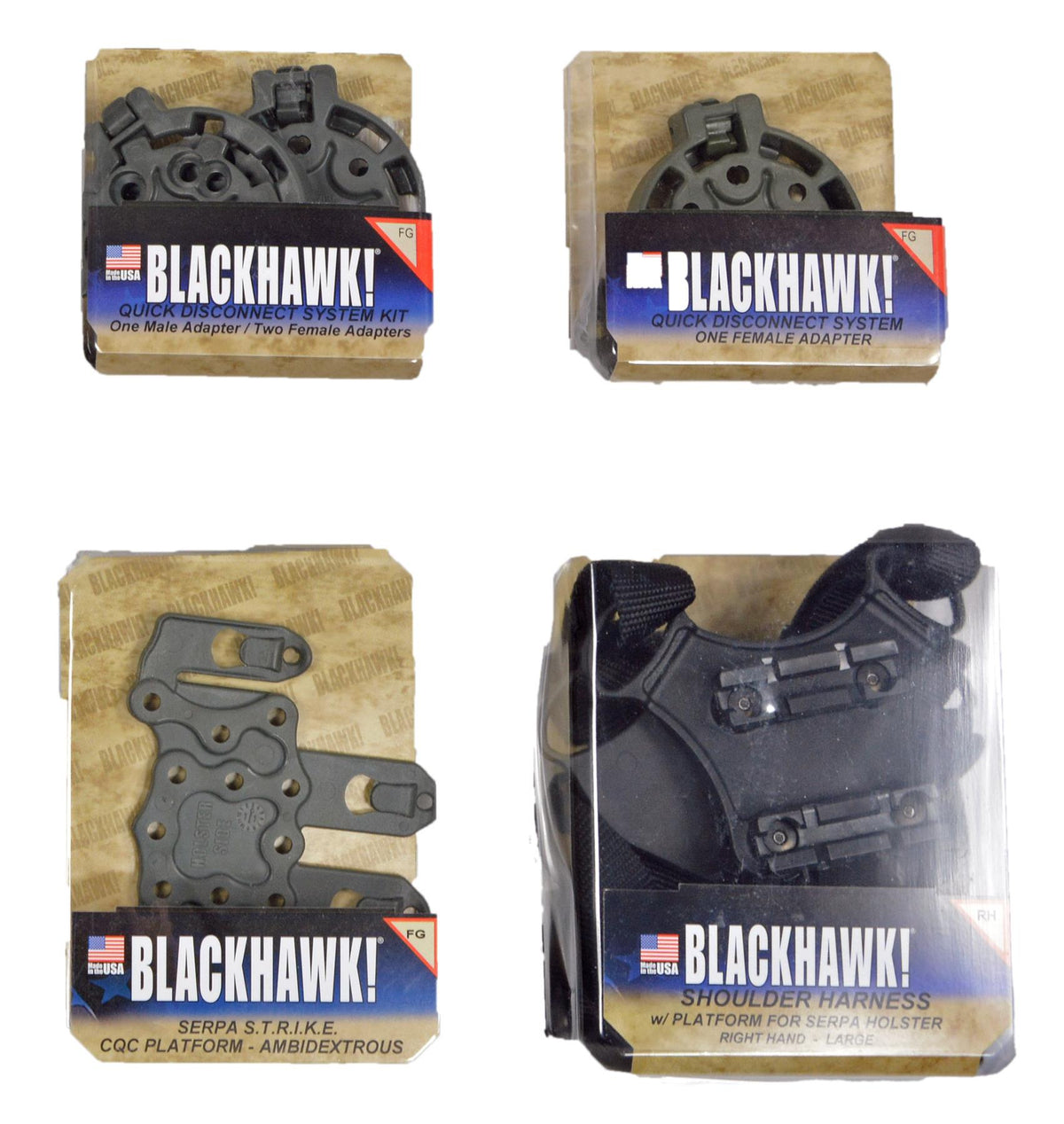 Oryginalny zestaw kabury do pistoletu wojskowego USA Blackhawk SERPA LV3 Beretta Foliage