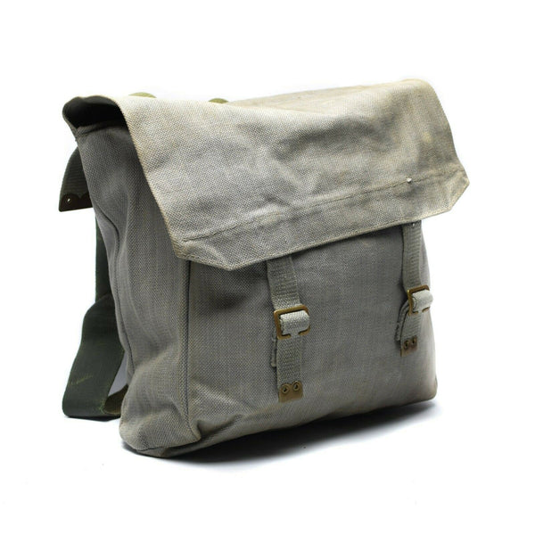Oryginalna armia brytyjska M37 Haversack Canvas Grey Pack Wojska wojen boczna