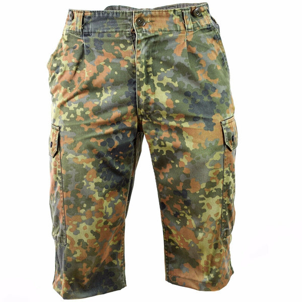 Oryginalne szorty armii niemieckiej bermuflage Flecktarn Flecktarn Bermuda
