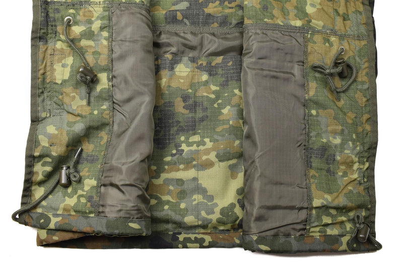 Kurtka marki MIL-TEC Ripstop Smock Niemiecka armia Flecklerktarn Camo Parka Men's Wear