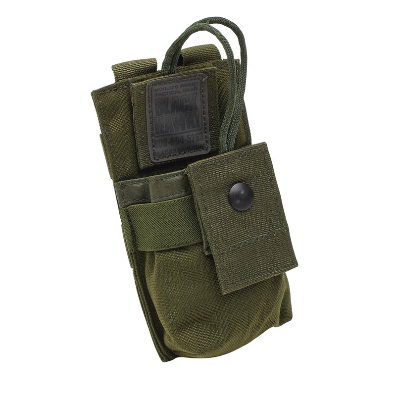 Oryginalny brytyjski wojskowy gps radiowy Molle Bag Nylon Bag kaburka oliwka