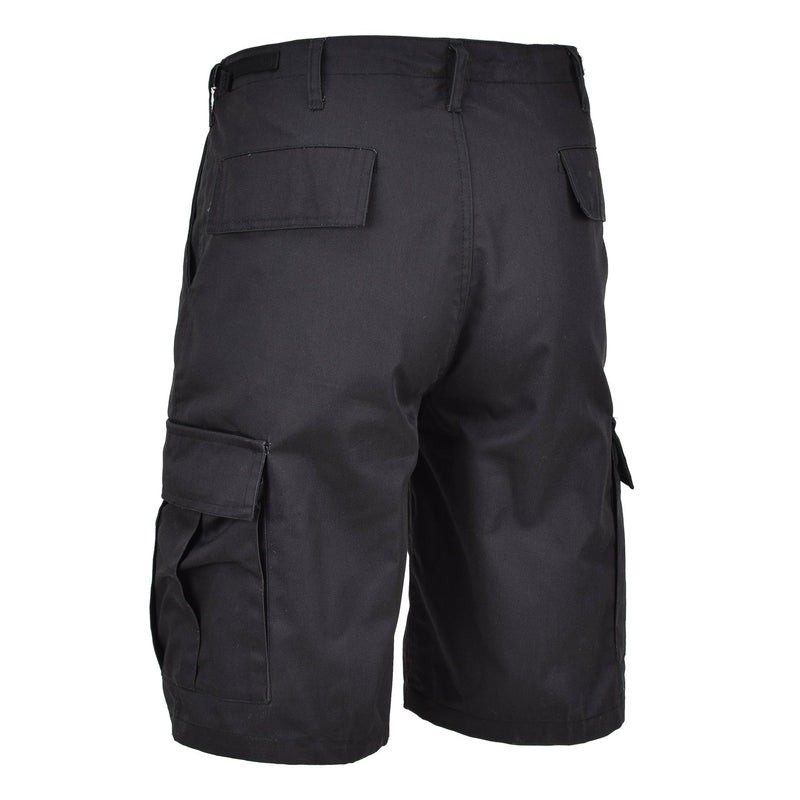 MIL-TEC BRAND WOJSKOWY STYL STYLES Bermuda Bermuda Combat Mundur Army Shorts Black