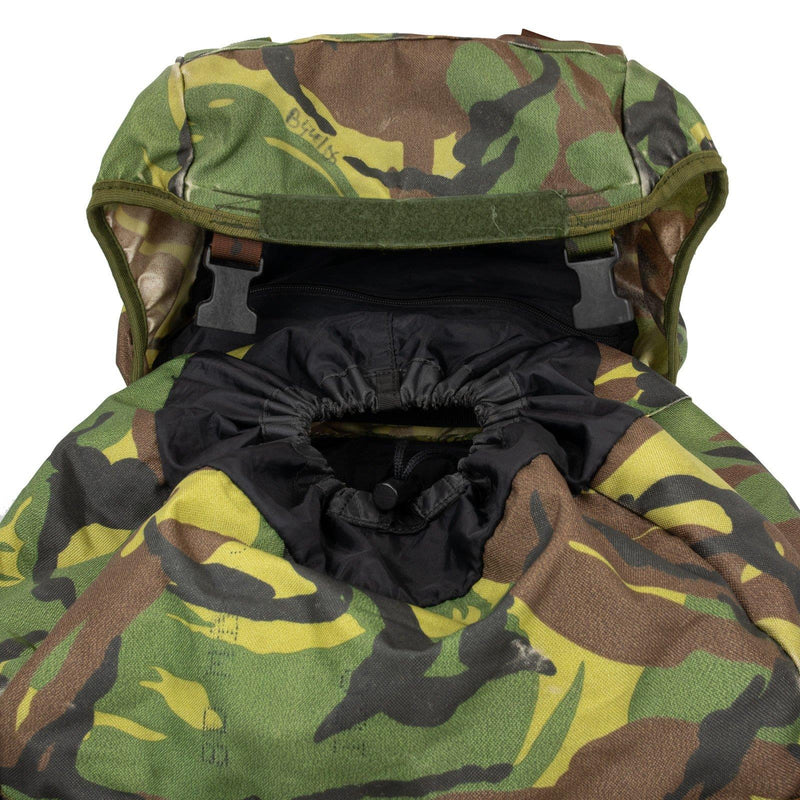 Oryginalny holenderski plecak armii armii DPM Woodland Combat 60L Taktyczny plecak