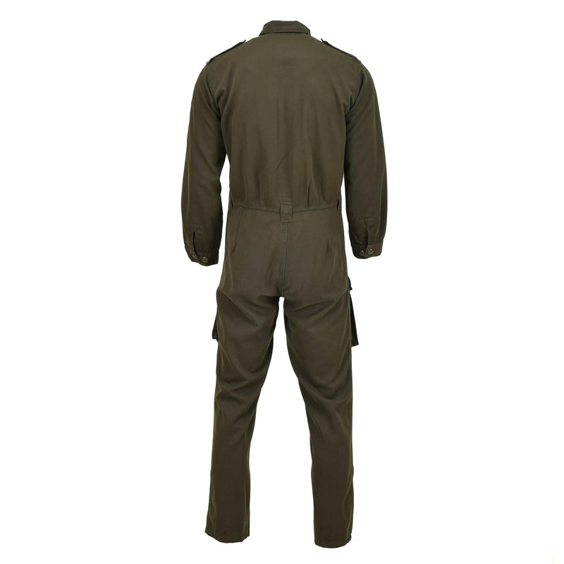 Oryginalny Austriacki BH Cołączka wojskowa Men Works Mechanic Polcotton Suit Olive