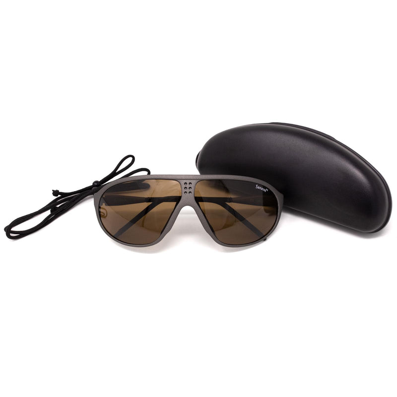 Oryginalne szwajcarskie okulary przeciwsłoneczne Suvasol Suvasol Black W.