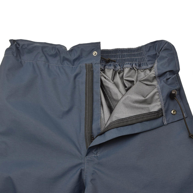 Oryginalne spodnie British Royal Air Force Waterproof Blue RAF Wet Weather Pants