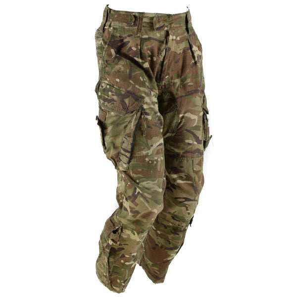 Oryginalne brytyjskie press Camo Pants BDU BDU Fr Fire Retardant Airpl