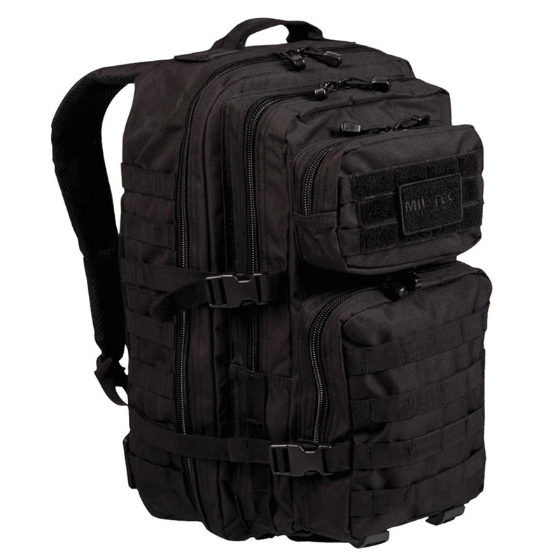 MIL-TEC Assault 36L Plecak Trekking Rucksack Turing Outdoor Daypack Black