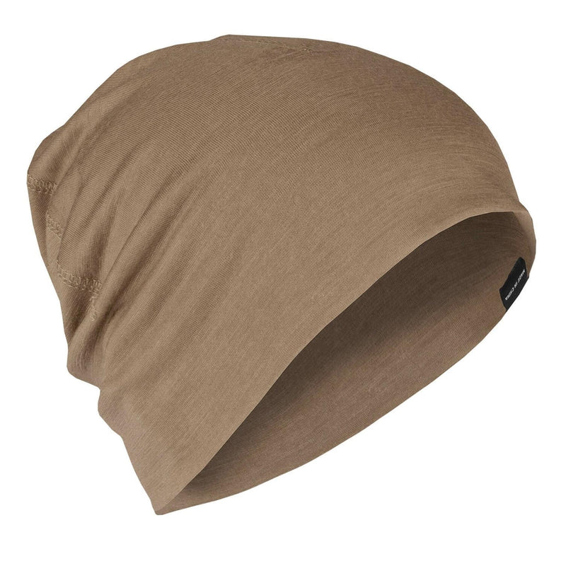 A.Blochl Merino Wool Beanie Sports Outdoor Headwear Oddychający kojot zegarkowy