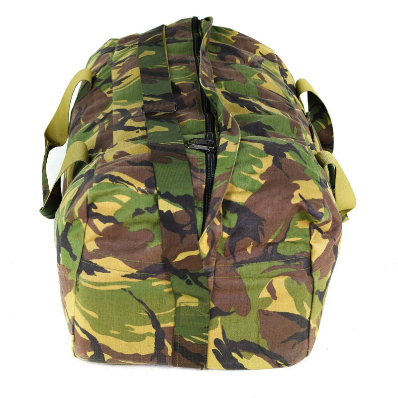 Oryginalny holenderski armia DPM Woodland Weekend torebka Pakiet torebki z zestawem worka Duffel
