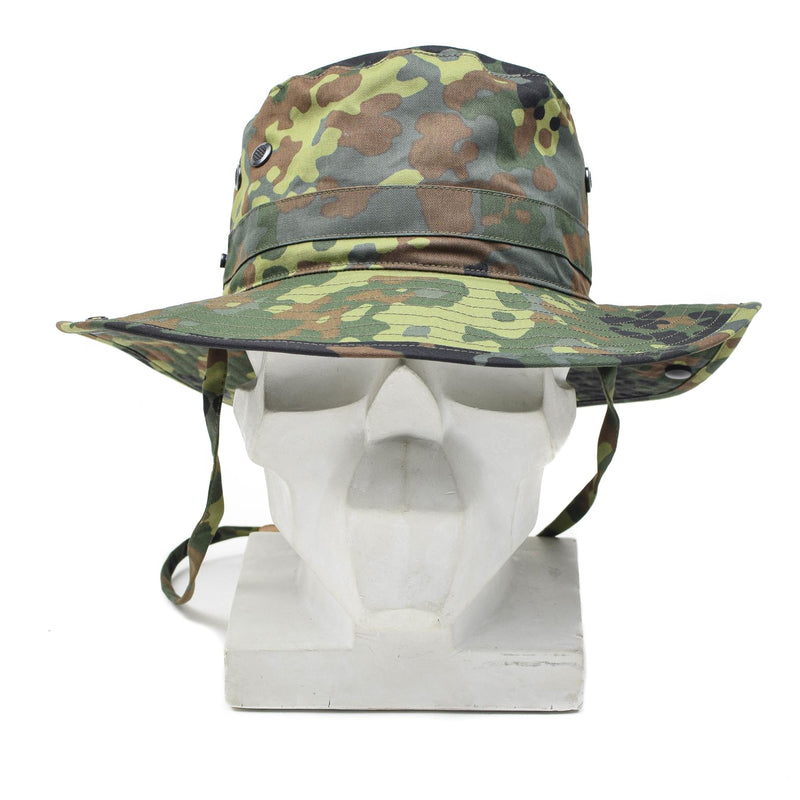 Oryginalna armia niemiecka flecklern boonie hat Camping Hunting Outdoor Summer Cap