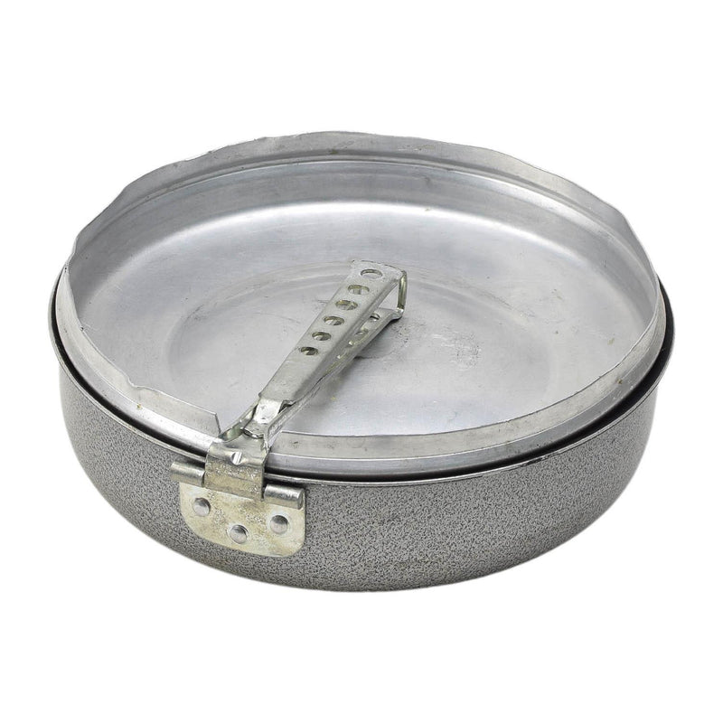Prawdziwy szwedzka armia Trangia Frpan Lid 726 Stal Stael Tins Pane