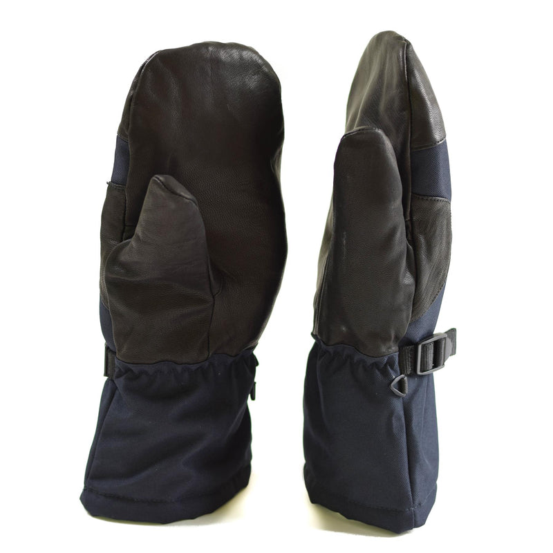 Oryginalne holenderskie rękawiczki armii noTo Winter Gloves Wojskowe Niebieskie Marynarki Wojenne Morskie nowe