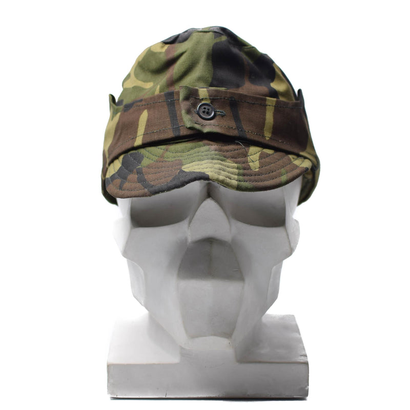 Prawdziwy rumuńska czapka armii armii m93 bdu hat camo liść wojskowy
