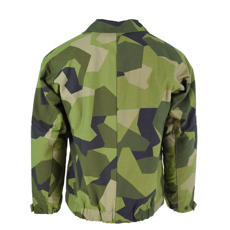Oryginalna szwedzka armia m90 m90 Splinter Camouflage Field Cystat Tankowiec Nowy