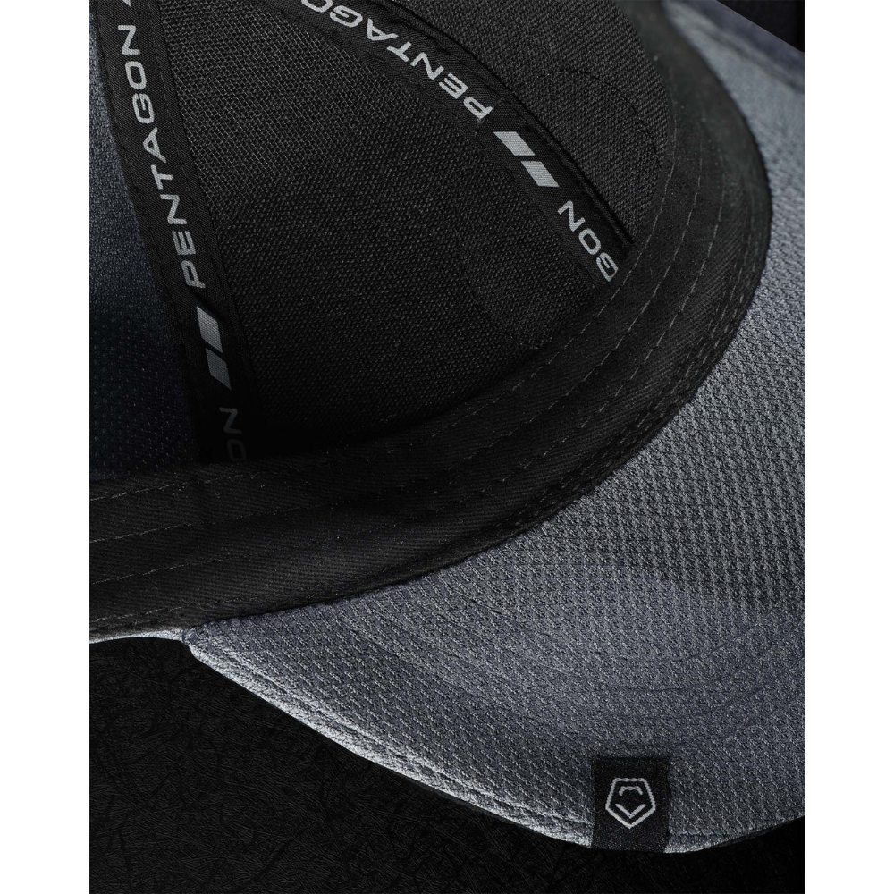 Pentagon Cluster Mesh BB Cap Taktyczna regulowana czapka baseballowa Outdoor Wolf Grey