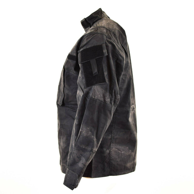 Brand Army Wojskowy Kurtka bojowa w stylu amerykański Acu Ripstop Grey Camo Field Mundur