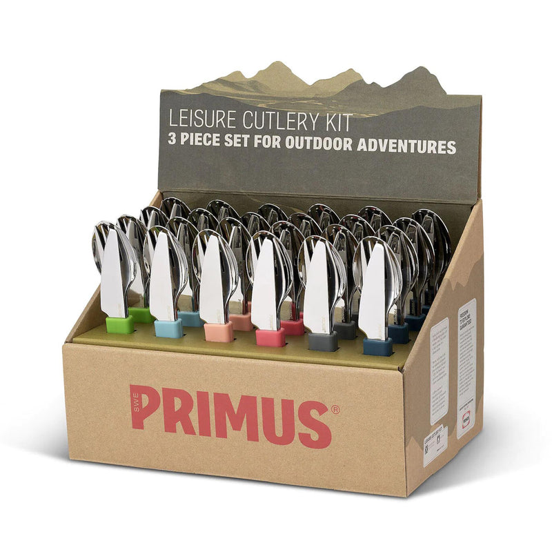 Primus Leisure Set Set Set Camping Turining Nóż łyżka na zewnątrz lekki