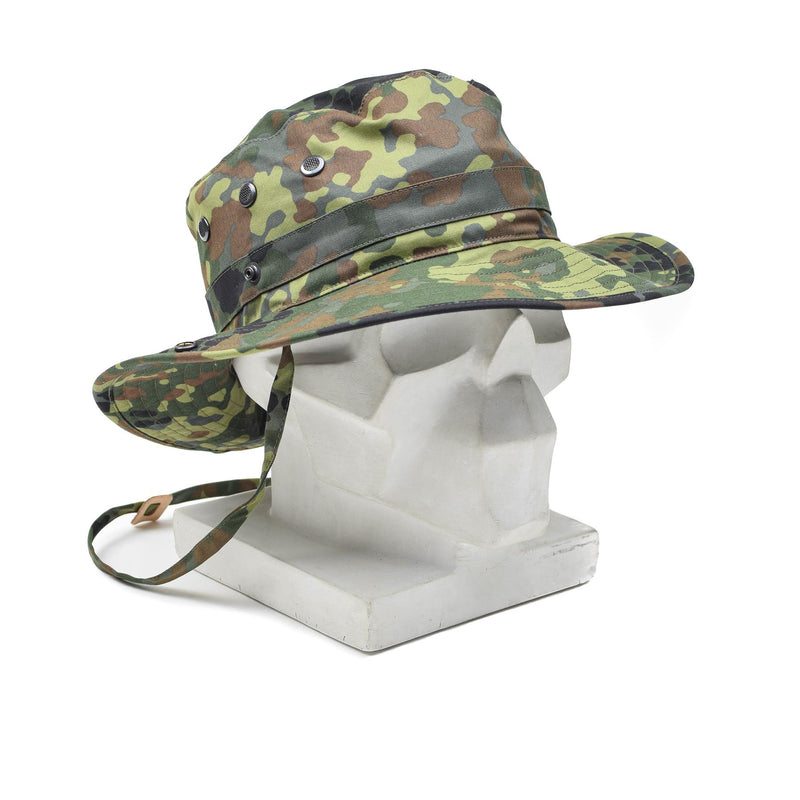 Oryginalna armia niemiecka flecklern boonie hat Camping Hunting Outdoor Summer Cap