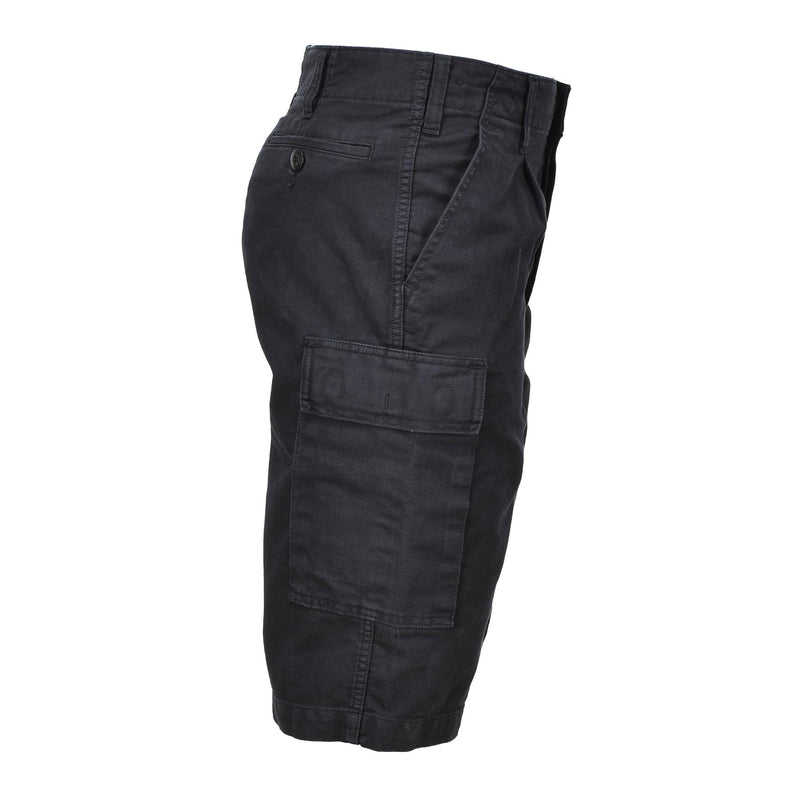 LEO KOHLER Personel wojskowy Bermuda Shorts Kolan Perm Shorking Shorts Black