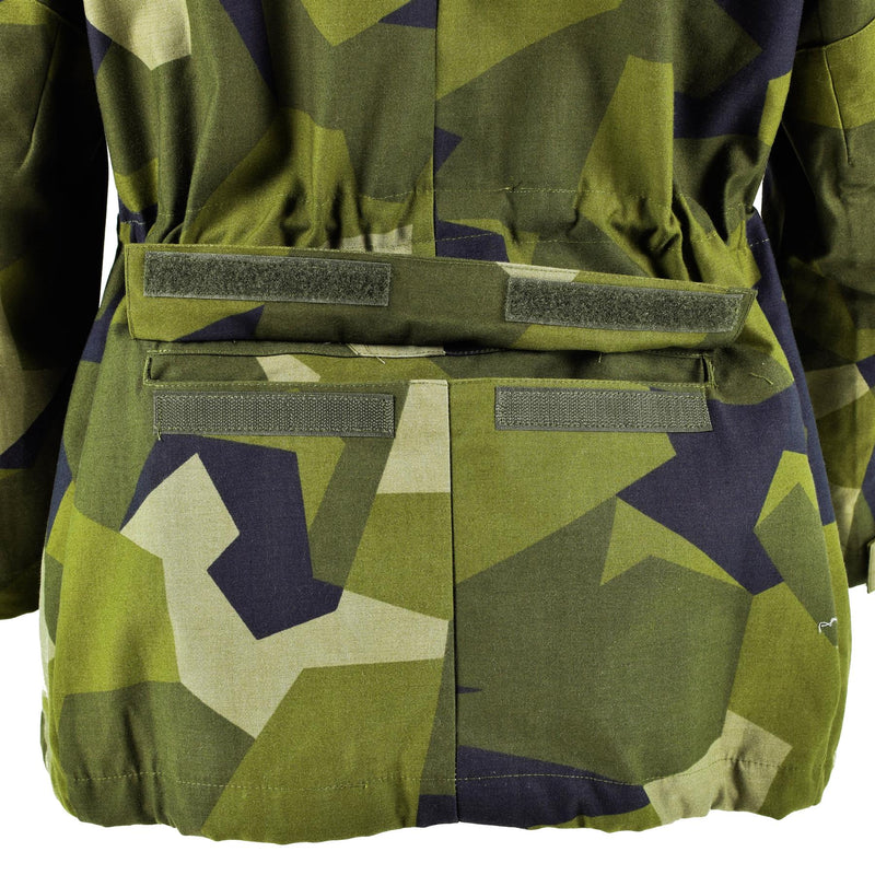 Oryginalna szwedzka armia ciężka M90 Splinter Camo Military Field Troops Nowe