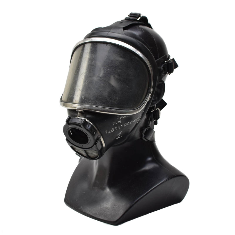 Prawdziwy Drager Panorama Nova Face Mask Firefighter Gas Full Respirator Black