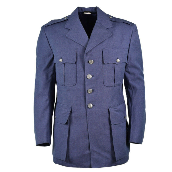 Oryginalny US Army Air Force Coat Men Blue USAF Wool Coat Service