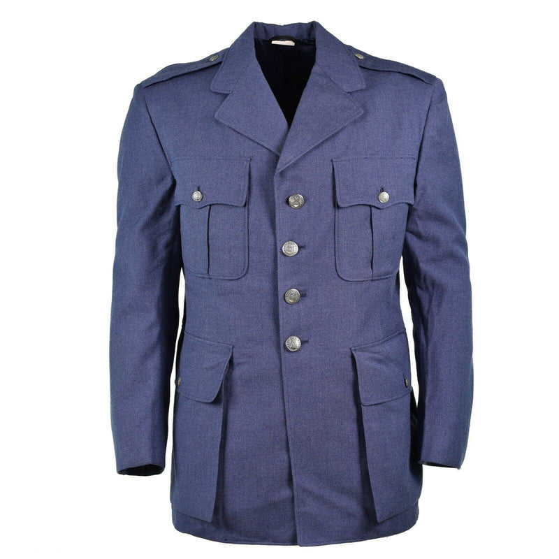 Oryginalny US Army Air Force Coat Men Blue USAF Wool Coat Service