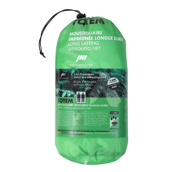 Pharmavoyage Totem Camping Mosquito Net Net Outdoor Insect Siatka Ochrona Biała