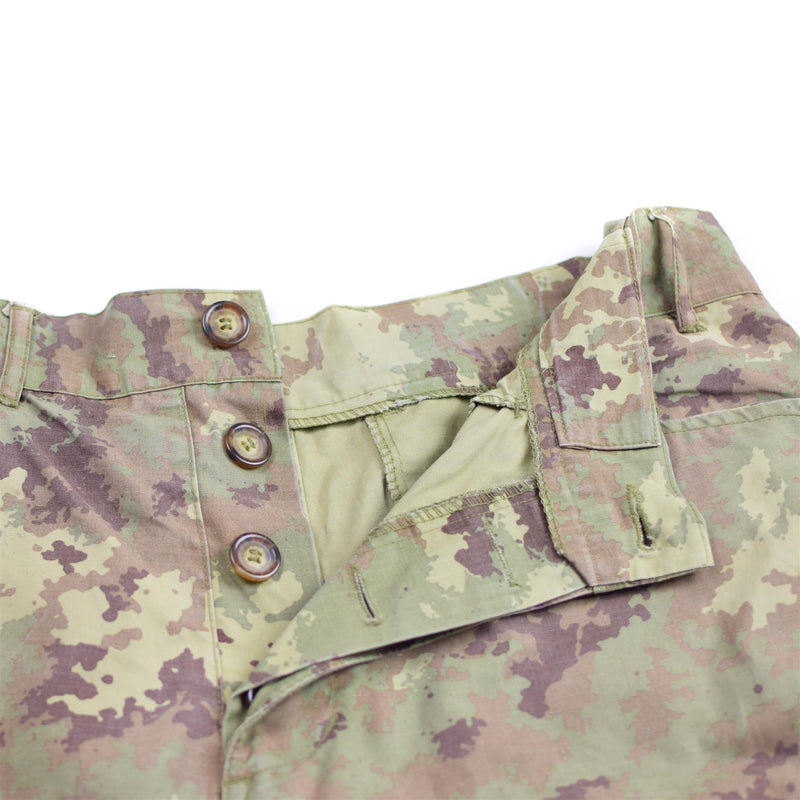 Oryginalna armia włoska RIP STOP Pustynne spodnie Camo Camo Pants
