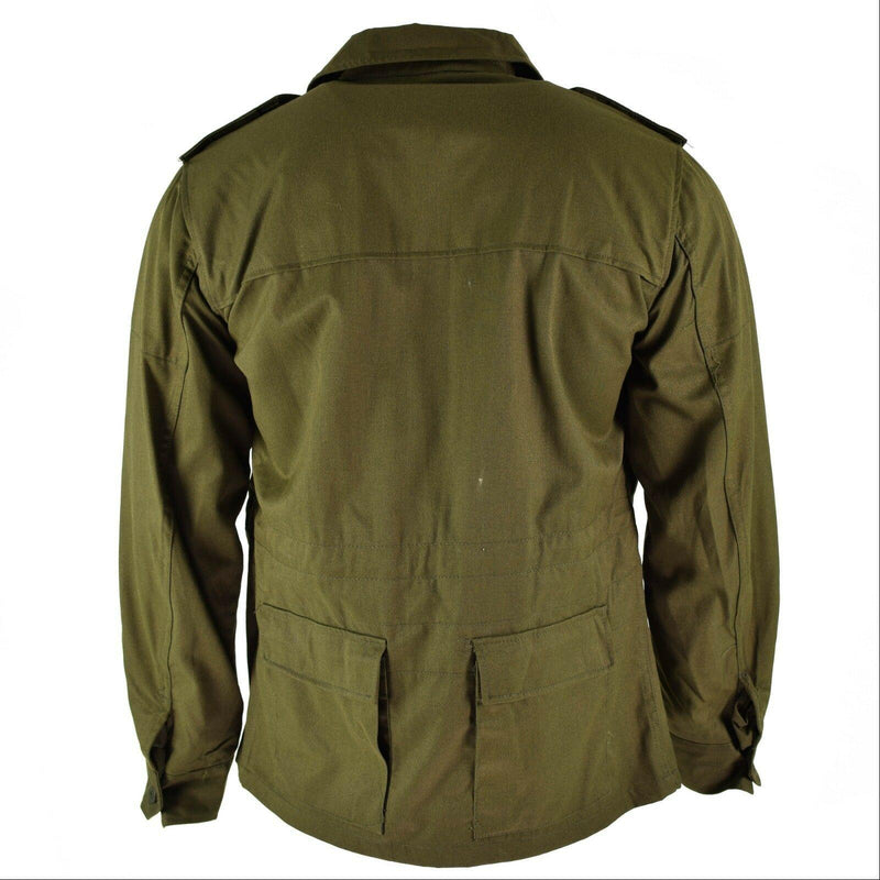 Oryginalna vintage czeska kurtka pola armia M85 Wojskowe Olive Green Military CZ