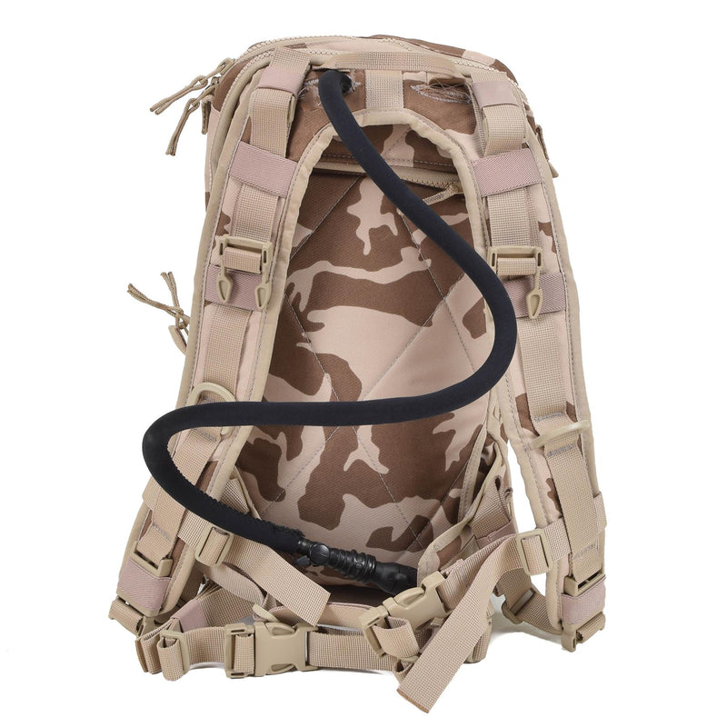 Oryginalny czeski system nawodnienia armii plecak CZ95 Desert Camuflage 3 litrów Nowe