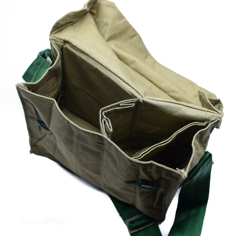 Oryginalna bułgarska armia Haversack Canvas Khaki boczne torba na ramię