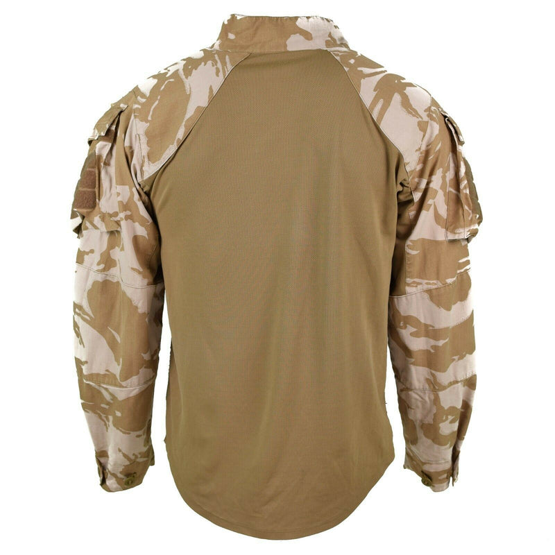 Oryginalny Brytyjczycy pod ciałem koszulką Ubac Desert Camouflage Wojskowy problem