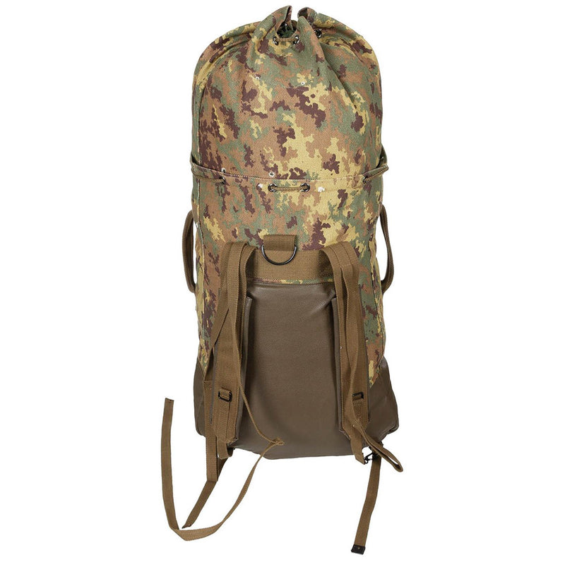 Oryginalny włoski wojskowy Camo Camo Combat Plecak 40L Bag Nowy